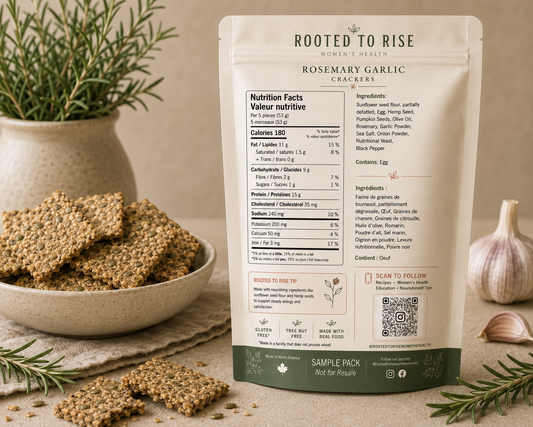 Rosemary Garlic Crackers