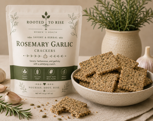 Rosemary Garlic Crackers
