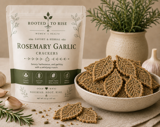 Rosemary Garlic Crackers